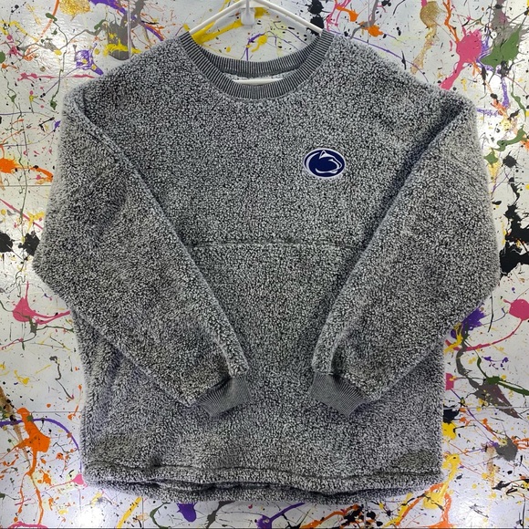 NCAA Tops - NCAA Penn State PSU Sherpa Sweatshirt 👩🏾‍🎓